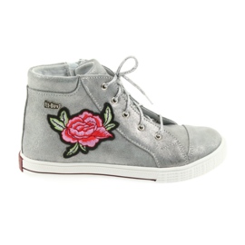 Stiefel und Schuhe für Mädchen silber Ren But 4279