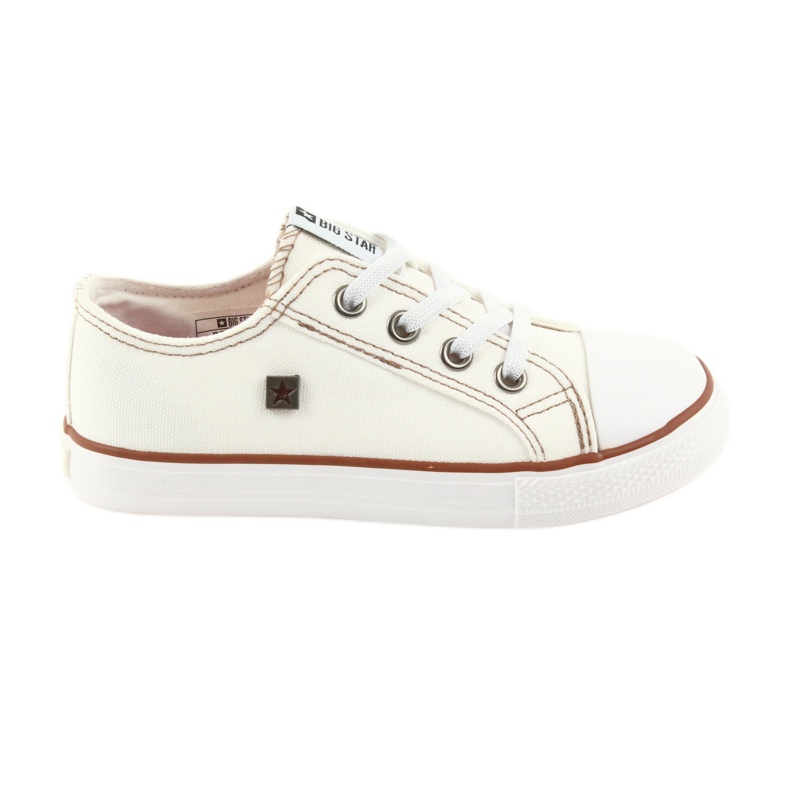 Big Star Children's Sneakers gebunden 374085 Weiß