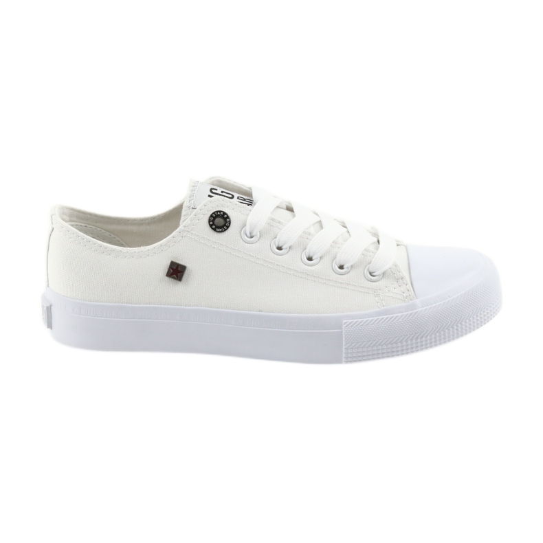 Big Star Sneakers gebunden weiß 274010