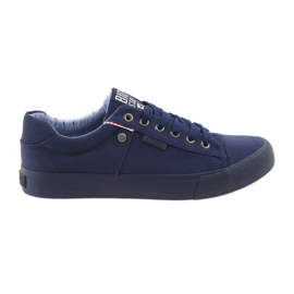 Big Star Herren-Sneaker, gebunden marineblau 174094 navy blau