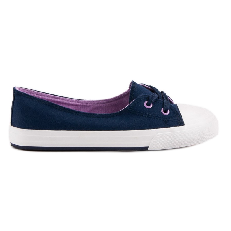 J. Star Marineblaue Turnschuhe