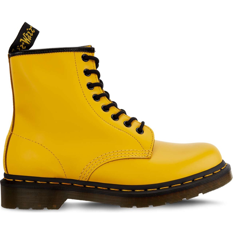 Dr. Martens 1460 glatte Sommer-Icons gelb orange