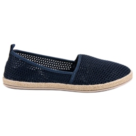 Sweet Shoes Marineblaue leichte Espadrilles