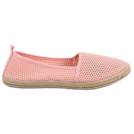 Sweet Shoes Rosa leichte Espadrilles