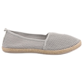 Sweet Shoes Graue leichte Espadrilles