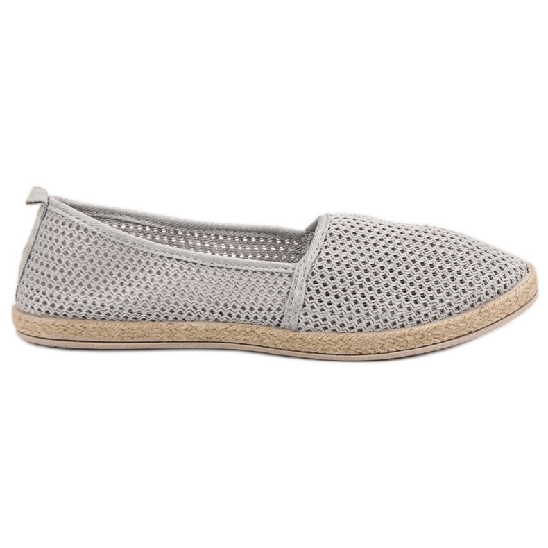 Sweet Shoes Graue leichte Espadrilles