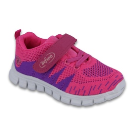 Befado Kinderschuhe bis 23 cm 516X023 lila rosa