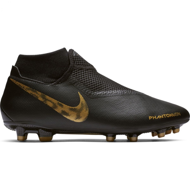 Nike Phantom Vsn Academy Df FG / MG M AO3258-077 Fußballschuhe schwarz schwarz