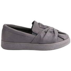 McKey Slip-on-Sneakers aus Wildleder grau