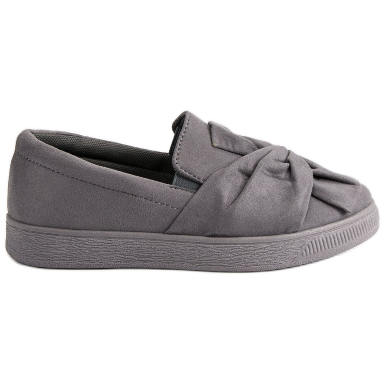 McKey Slip-on-Sneakers aus Wildleder grau