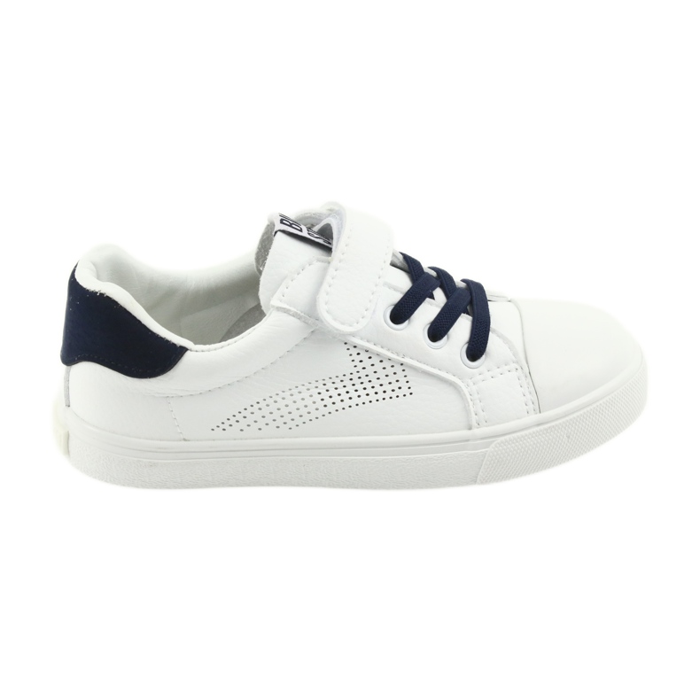 Sneakers Big Star mit Klettverschluss 374107 weiß navy blau