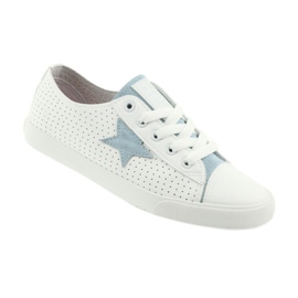 Sneaker Big Star Stern blau 274692 weiß