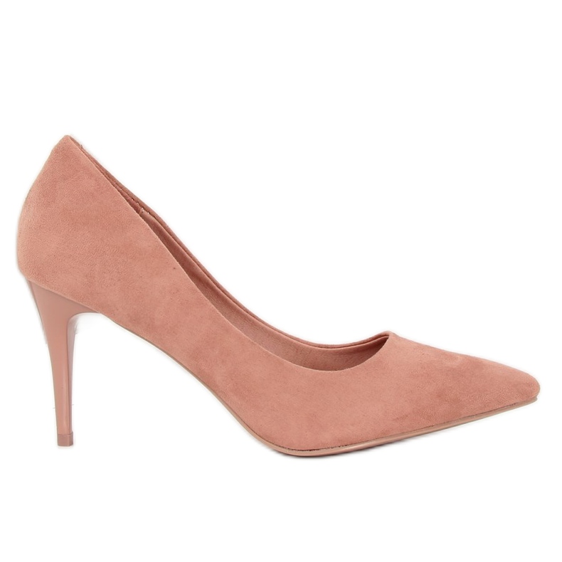 Rosa Wildleder High Heels 100-828ES-1 Rosa