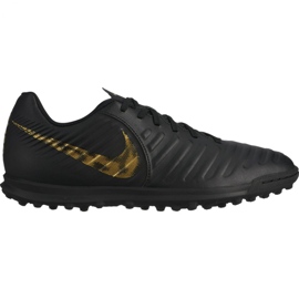 Nike Tiempo Legend X 7 Club Tf M AH7248-077 Fußballschuhe schwarz schwarz