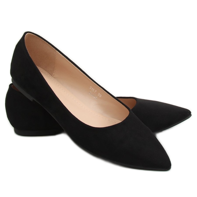 Ballerinas für Damen 3157 Schwarz