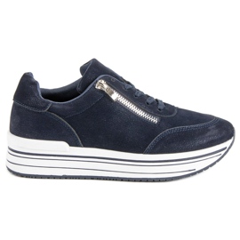 Modische Sportschuhe blau marineblau