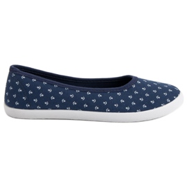 McKey Matrosenballerinas blau
