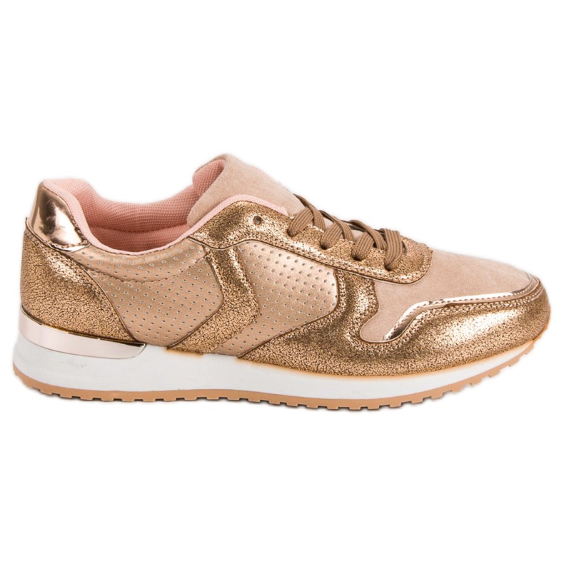 Lässige Sportschuhe gelb