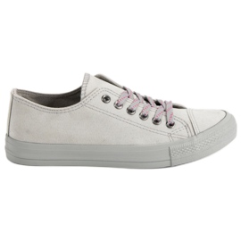 McKey Bequeme graue Sneakers