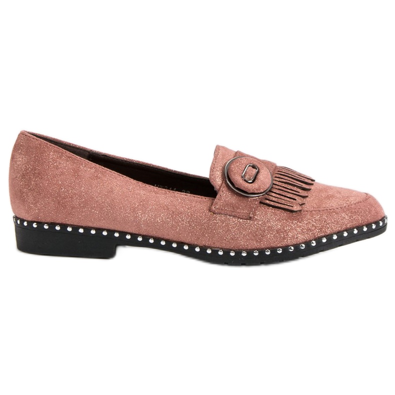 Sergio Todzi Glitzer-Loafer rosa