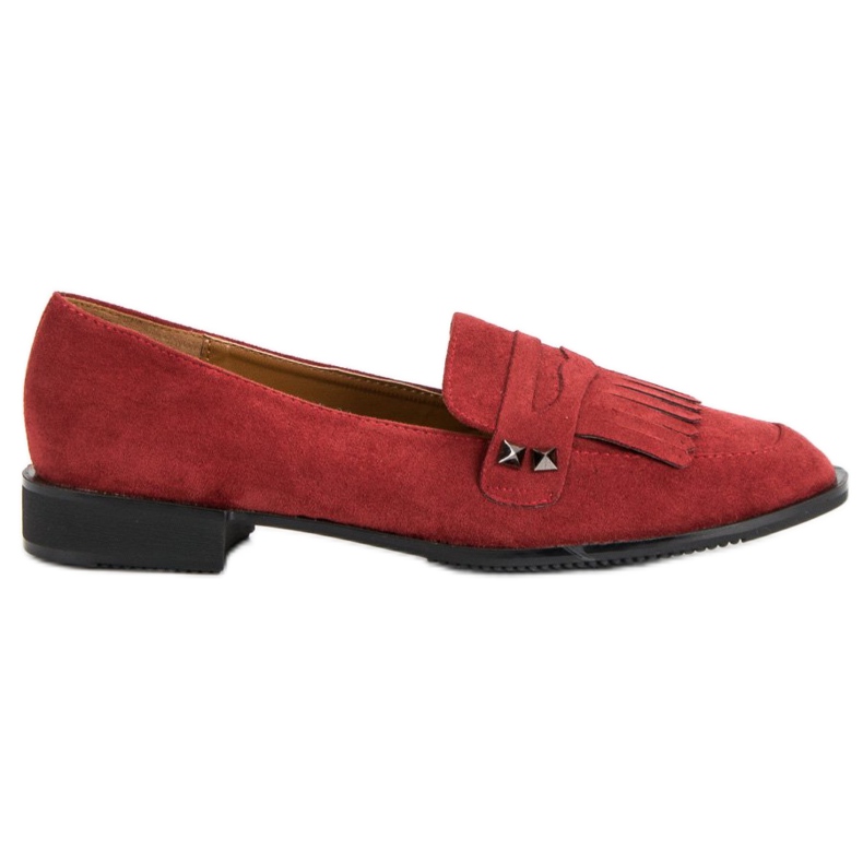 Sergio Todzi Loafer mit flachem Absatz rot