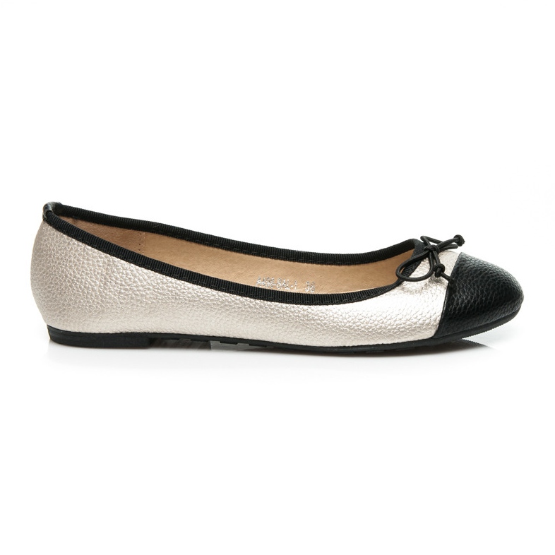 Bestelle Zweifarbige Ballerinas gelb