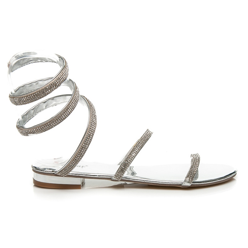 Seastar Design-Sandalen mit Spirale grau