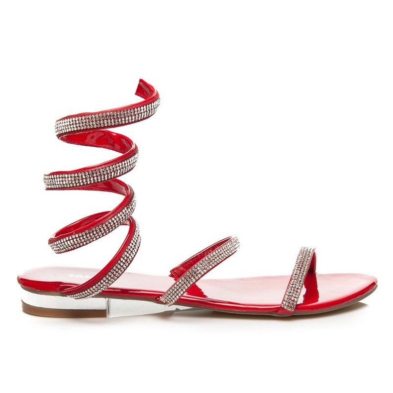 Seastar Design-Sandalen mit Spirale rot