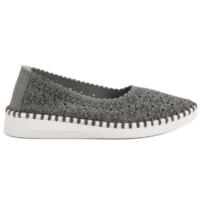 Filippo Ballerina in Blumen grau