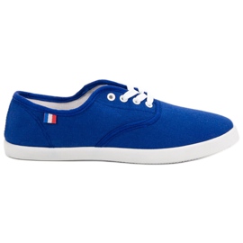 McKey Klassische blaue Turnschuhe