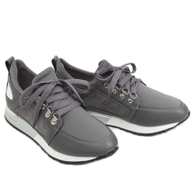 Graue Sportschuhe R-385 Grau
