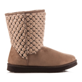 Kylie Warmes Mukluki braun