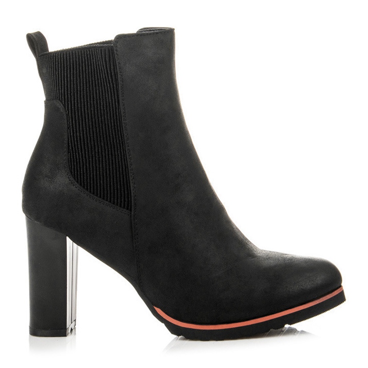 Vices Herbstschuhe mit Gummizug schwarz