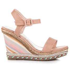 Seastar Sommer Keilschuhe rosa