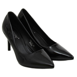 Schwarze Damen High Heels LE011P Schwarz