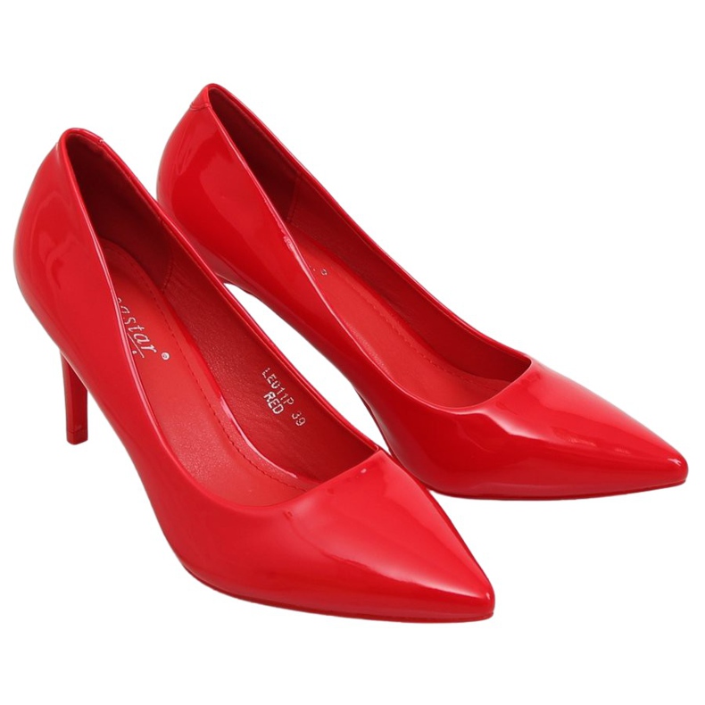 Rote Damen High Heels LE011P Rot