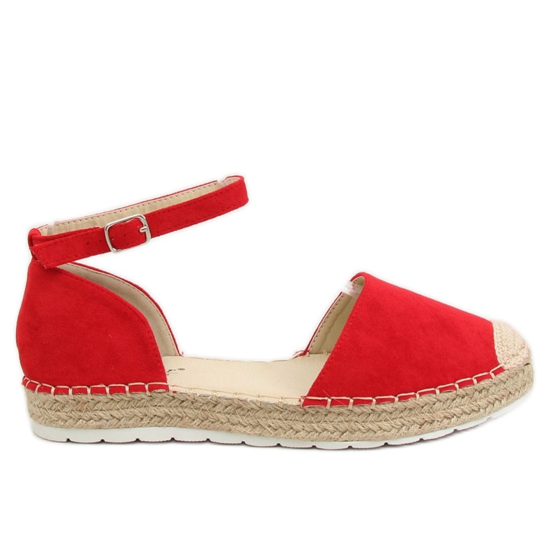 Rote Damen Espadrilles JH85 Rot