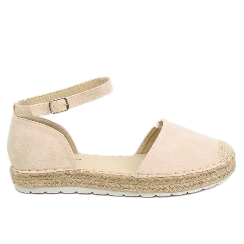 Beige Espadrilles für Damen JH85 Beige