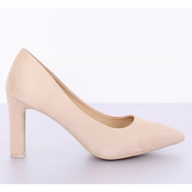 Pumps auf dem beigen Pfosten LE056P Beige II-GAT