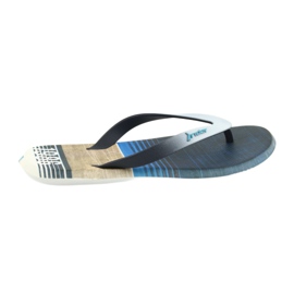 Rider 10719 Herren Flip-Flops braun grau marineblau