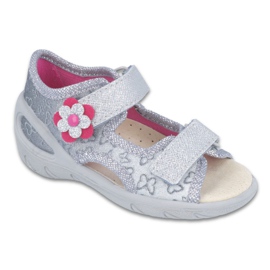 Befado Kinderschuhe PU 065X124 grau