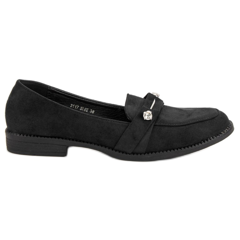 Nio Nio Schwarze Loafer