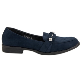 Nio Nio Marineblaue Loafer navy blau