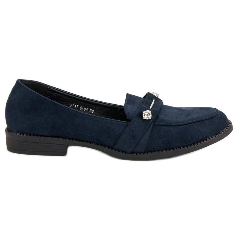 Nio Nio Marineblaue Loafer navy blau