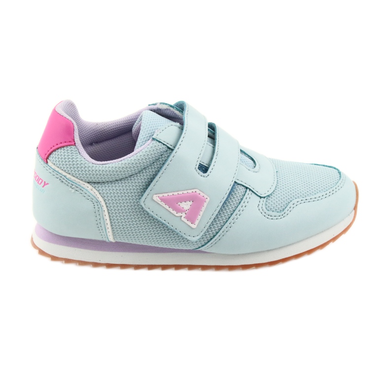 American Club Amerikanische Joggingschuhe für Mädchen violett blau rosa