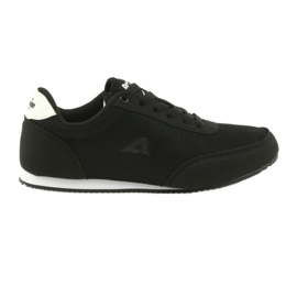 American Club Sports gebundene Schuhe weiß schwarz