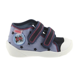 Befado orange Kinderschuhe 212P057 blau navy blau