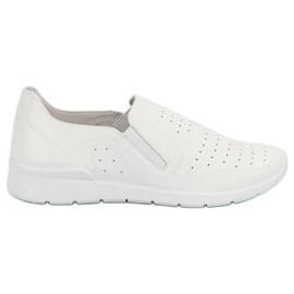 Queen Bee Leichte Turnschuhe zum Hineinschlüpfen weiß