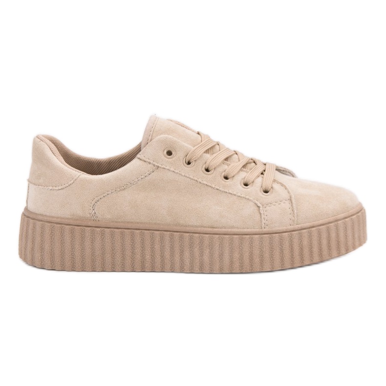 Seastar Beige Wildleder Creepers