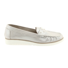 Sergio Leone Frauenperlen von Perlenperlen einer Perle eines Perlens Beige weiß